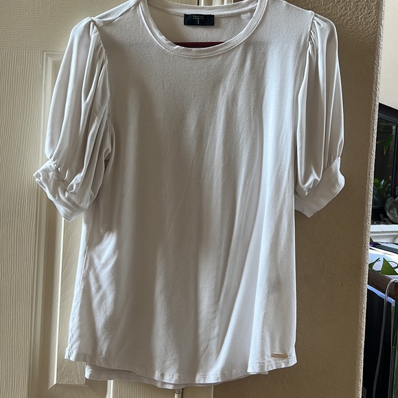 Tahari off white shirt - Picture 6 of 6